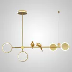 Подвесной светильник JUGGLE Gold от ImperiumLoft