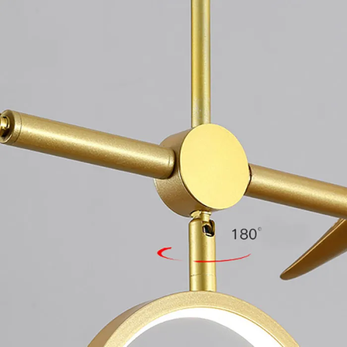 Подвесной светильник JUGGLE Gold от ImperiumLoft