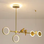 Подвесной светильник JUGGLE Gold от ImperiumLoft
