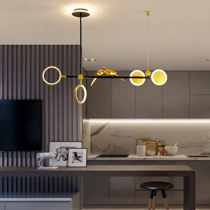 Подвесной светильник JUGGLE Gold от ImperiumLoft