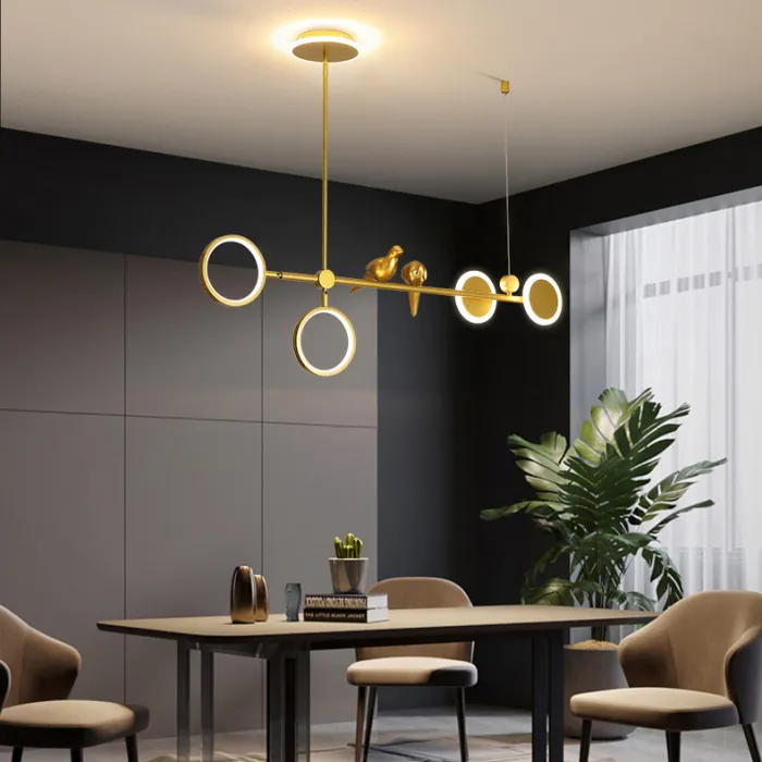 Подвесной светильник JUGGLE Gold от ImperiumLoft
