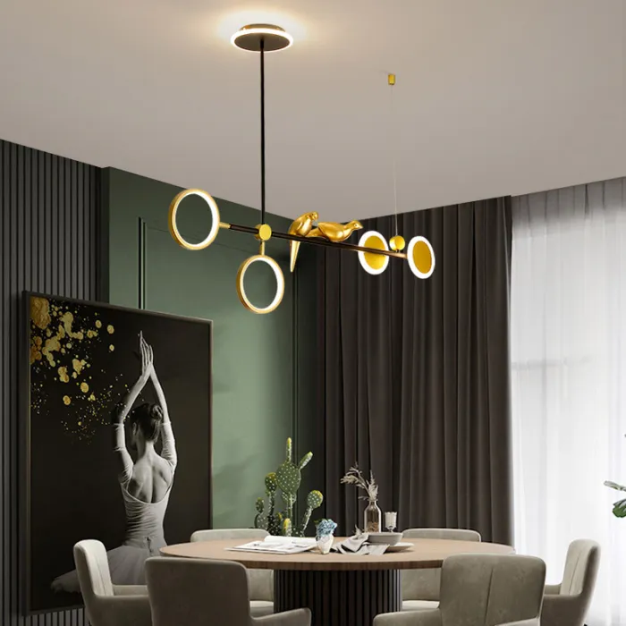 Подвесной светильник JUGGLE Gold от ImperiumLoft