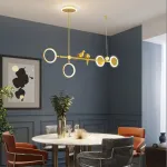 Подвесной светильник JUGGLE Gold от ImperiumLoft