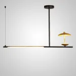 Подвесной светильник HETLEY B L3 Gold Black от ImperiumLoft