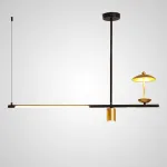 Подвесной светильник HETLEY B L3 Gold Black от ImperiumLoft