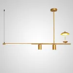 Подвесной светильник HETLEY B L3 Gold Black от ImperiumLoft