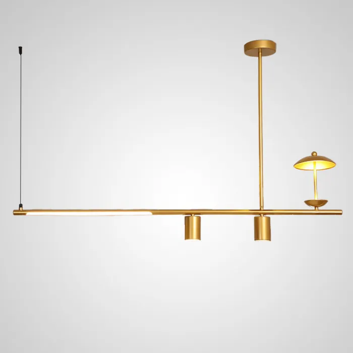 Подвесной светильник HETLEY B L3 Gold Black от ImperiumLoft
