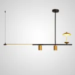 Подвесной светильник HETLEY B L3 Gold Black от ImperiumLoft