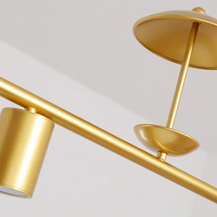 Подвесной светильник HETLEY B L3 Gold Black от ImperiumLoft