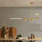 Подвесной светильник HETLEY B L3 Gold Black от ImperiumLoft