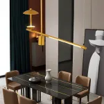 Подвесной светильник HETLEY B L3 Gold Black от ImperiumLoft