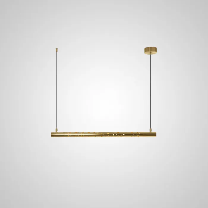 Подвесной светильник ALEKSA L80 Brass от ImperiumLoft