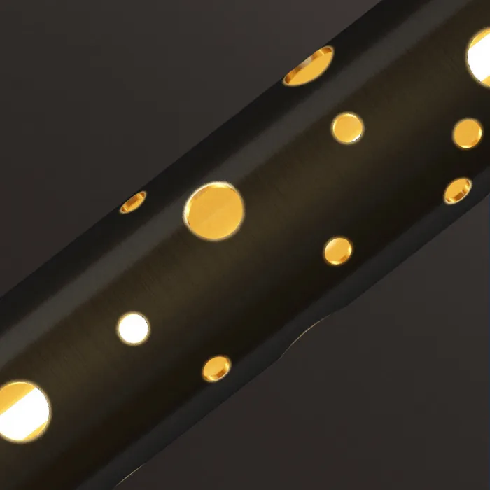 Подвесной светильник ALEKSA L80 Brass от ImperiumLoft