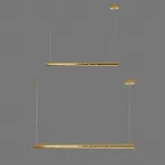 Подвесной светильник ALEKSA L80 Brass от ImperiumLoft