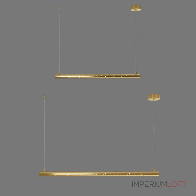 Подвесной светильник ALEKSA L100 Brass