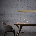 Подвесной светильник ALEKSA L80 Brass от ImperiumLoft