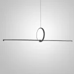 Подвесной светильник MOFFIT LONG L60 Black от ImperiumLoft