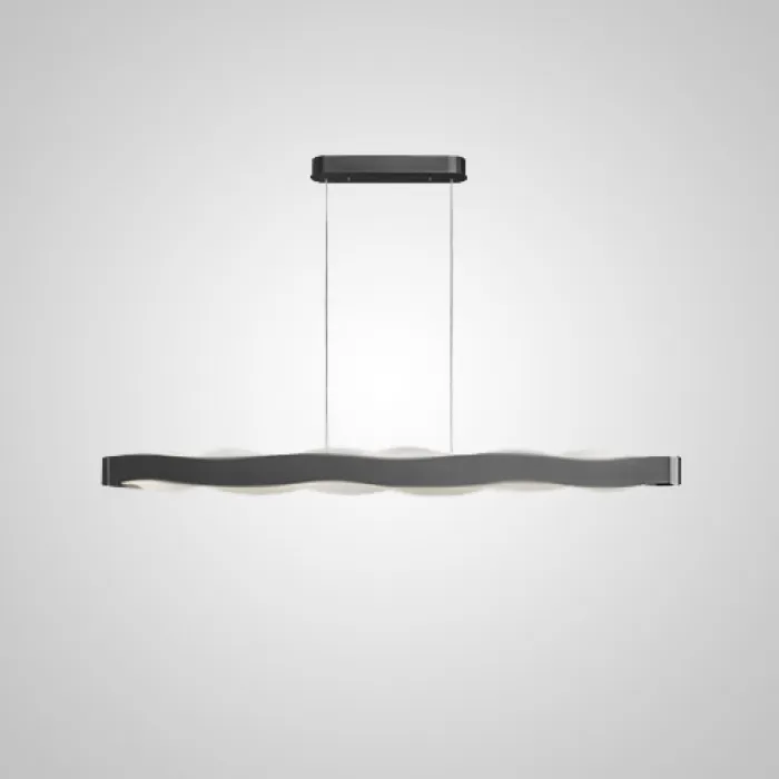 Подвесной светильник MALIKA LONG L140 Black от ImperiumLoft