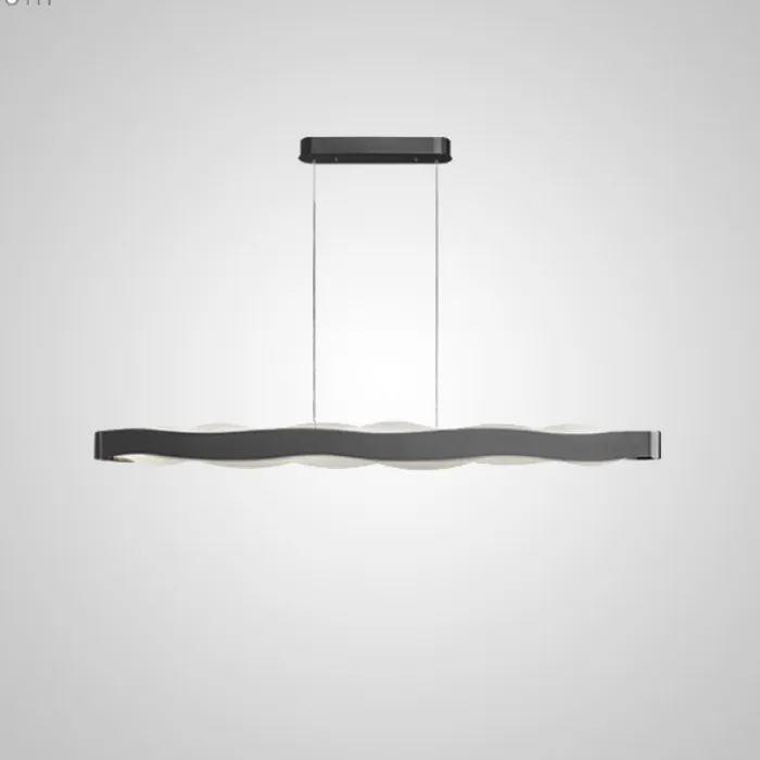 Подвесной светильник MALIKA LONG L140 Black от ImperiumLoft