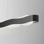 Подвесной светильник MALIKA LONG L140 Black от ImperiumLoft
