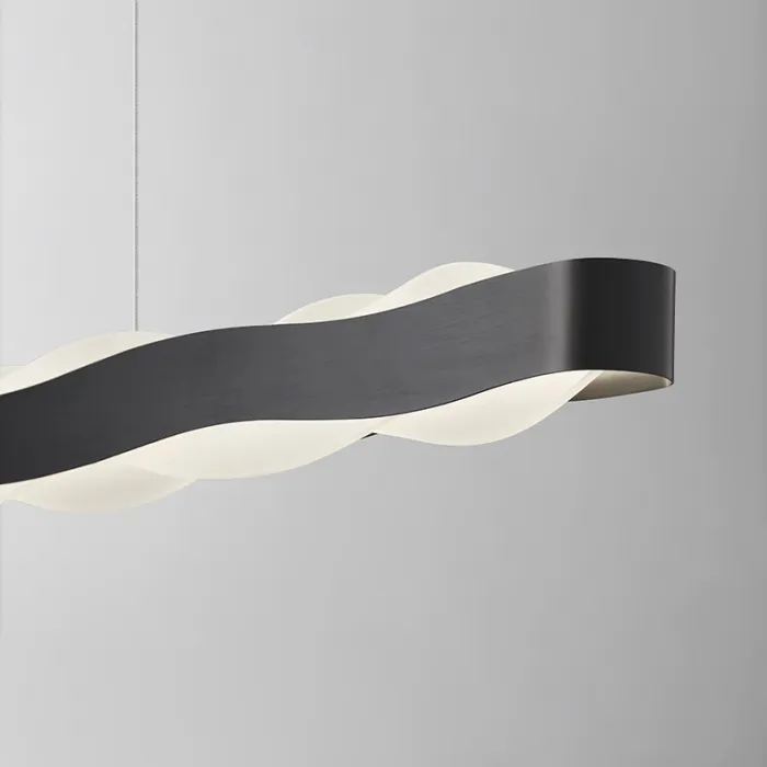 Подвесной светильник MALIKA LONG L140 Black от ImperiumLoft
