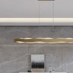 Подвесной светильник MALIKA LONG L140 Black от ImperiumLoft
