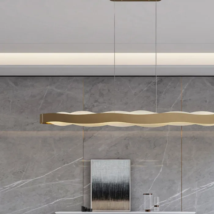 Подвесной светильник MALIKA LONG L140 Black от ImperiumLoft
