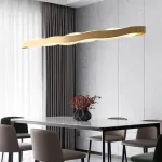 Подвесной светильник MALIKA LONG L140 Black от ImperiumLoft