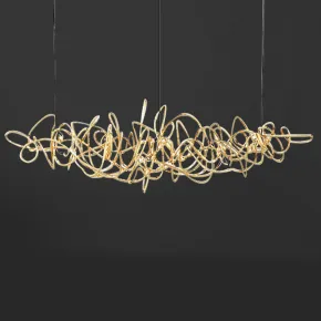 Подвесной светильник COUNTESS L95 Gold