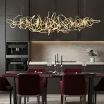 Подвесной светильник COUNTESS L95 Gold от ImperiumLoft