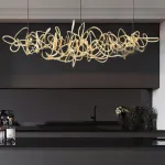Подвесной светильник COUNTESS L95 Gold от ImperiumLoft