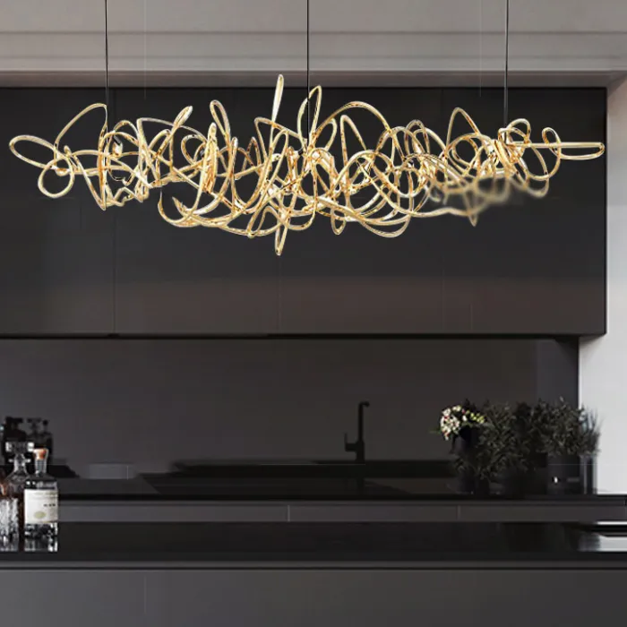 Подвесной светильник COUNTESS L95 Gold от ImperiumLoft