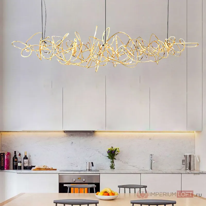Подвесной светильник COUNTESS L95 Gold от ImperiumLoft