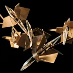 Подвесной светильник BERGAMO L120 Bronze от ImperiumLoft