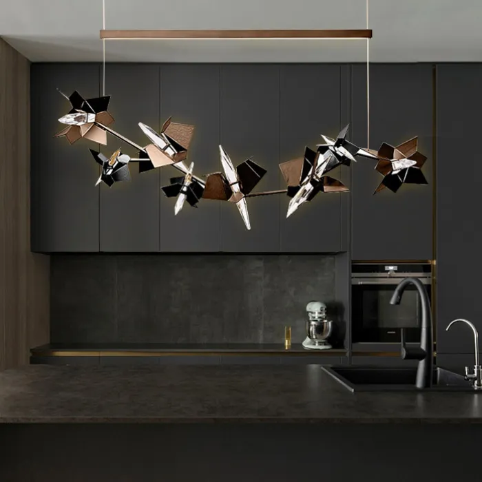 Подвесной светильник BERGAMO L120 Bronze от ImperiumLoft