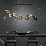 Подвесной светильник BERGAMO L120 Bronze от ImperiumLoft