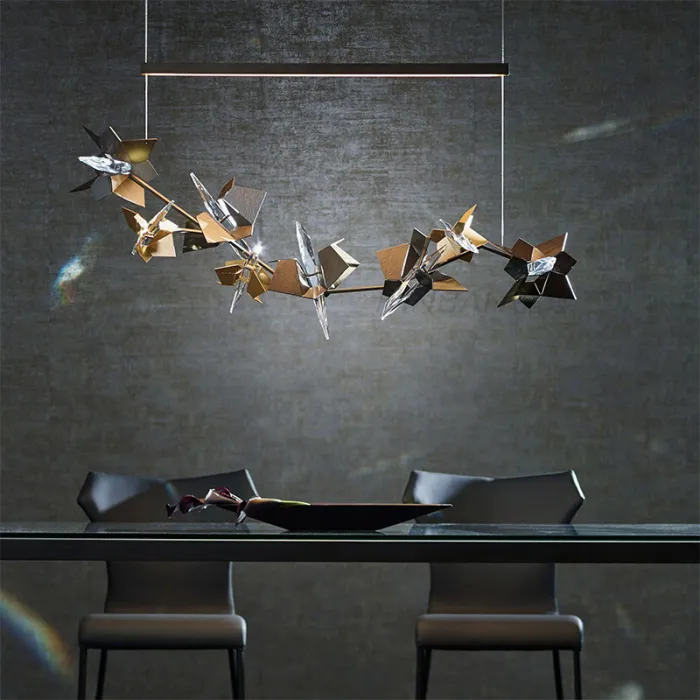 Подвесной светильник BERGAMO L120 Bronze от ImperiumLoft