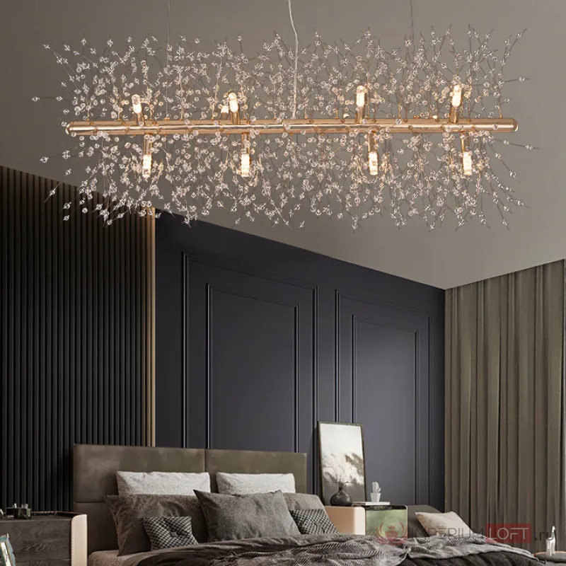 Потолочный светильник ROSALIA LONG L72 Brass от ImperiumLoft
