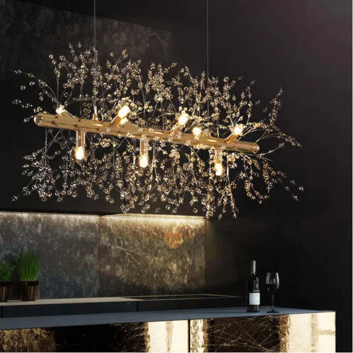 Потолочный светильник ROSALIA LONG L92 Brass от ImperiumLoft