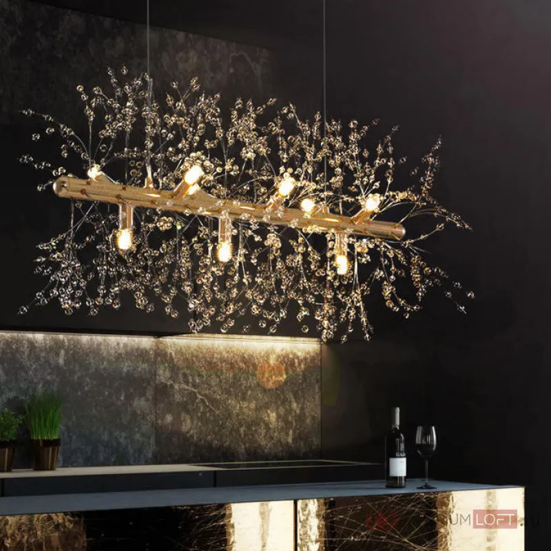 Потолочный светильник ROSALIA LONG L72 Brass от ImperiumLoft