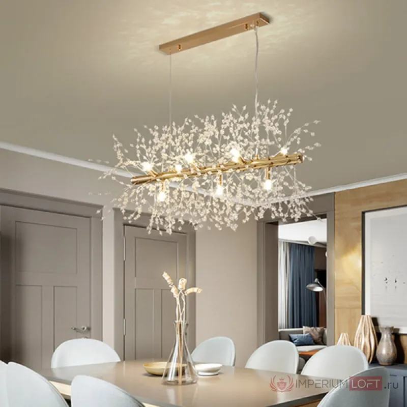 Потолочный светильник ROSALIA LONG L72 Brass от ImperiumLoft