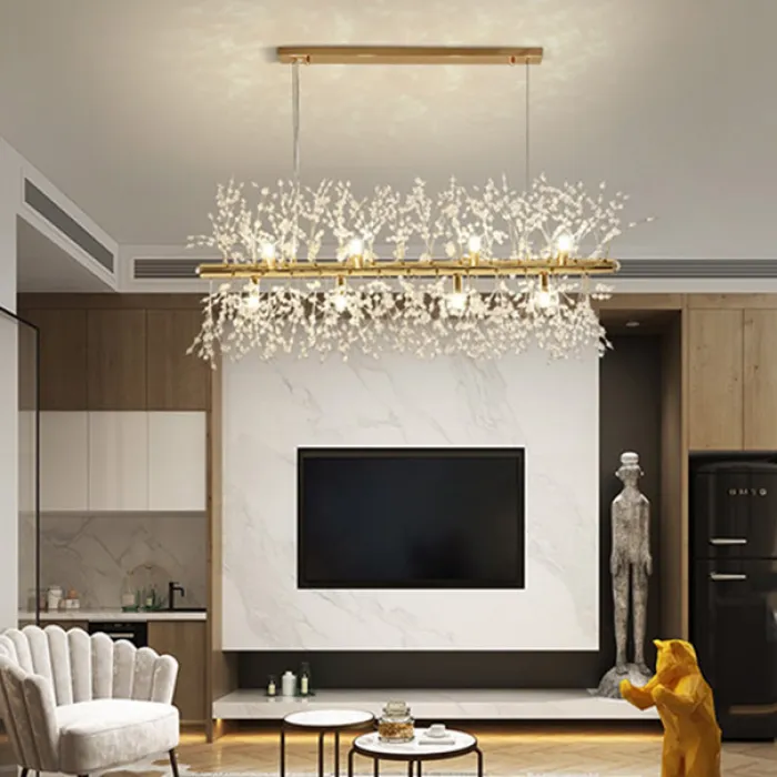 Потолочный светильник ROSALIA LONG L92 Brass от ImperiumLoft