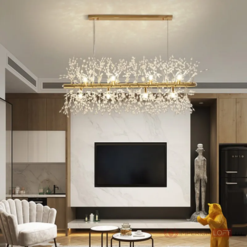 Потолочный светильник ROSALIA LONG L72 Brass от ImperiumLoft