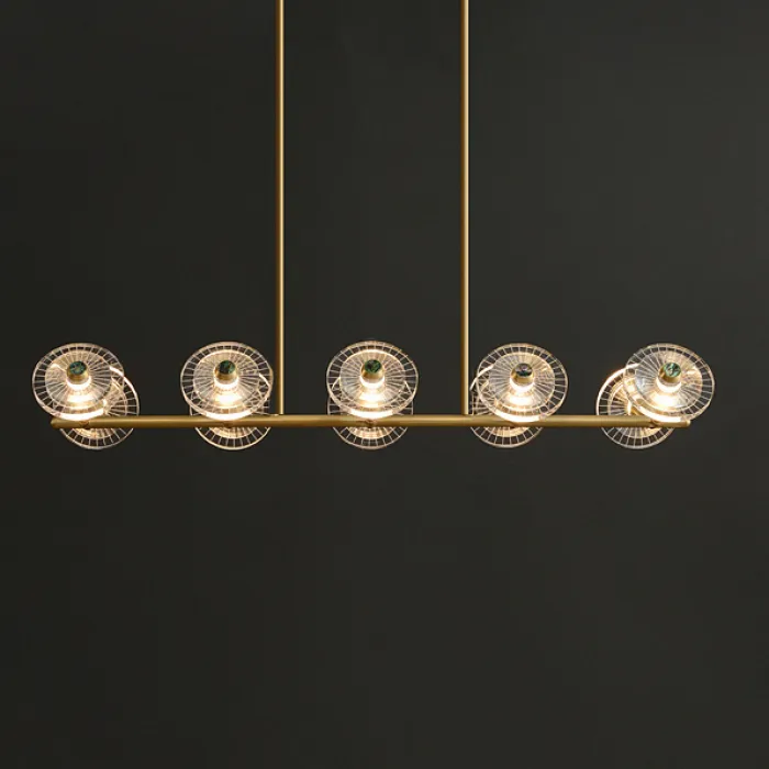 Потолочный светильник JANICA LONG L10 Brass от ImperiumLoft