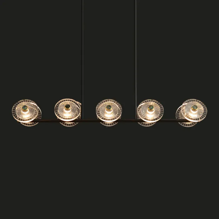 Потолочный светильник JANICA LONG L10 Brass от ImperiumLoft
