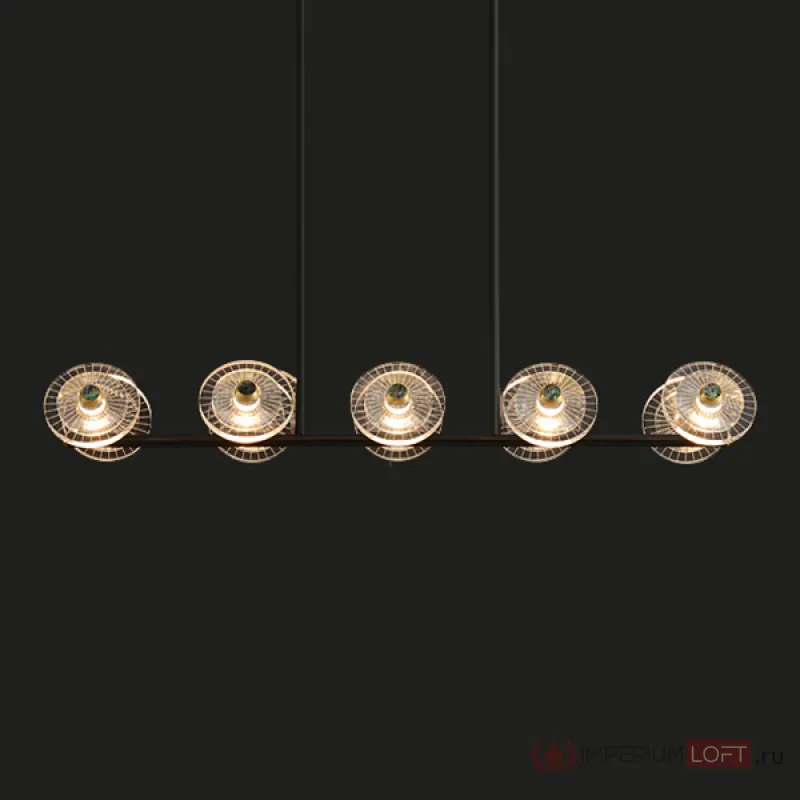 Потолочный светильник JANICA LONG L10 Black Brass от ImperiumLoft
