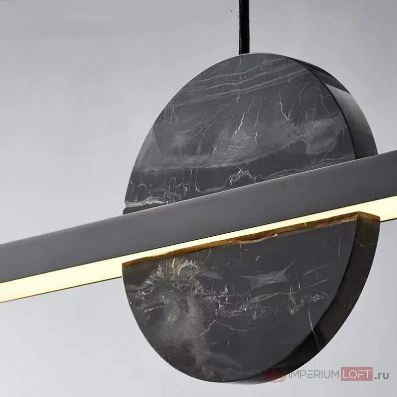 Подвесной светильник ORLAUG L102,5 Brass Green от ImperiumLoft