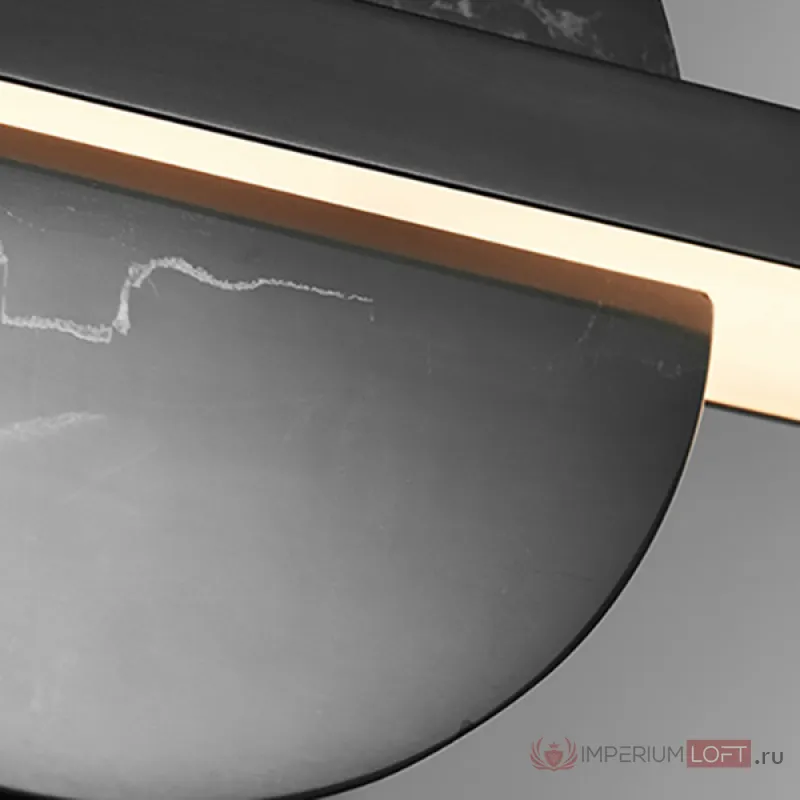 Подвесной светильник ORLAUG L102,5 Brass Green от ImperiumLoft