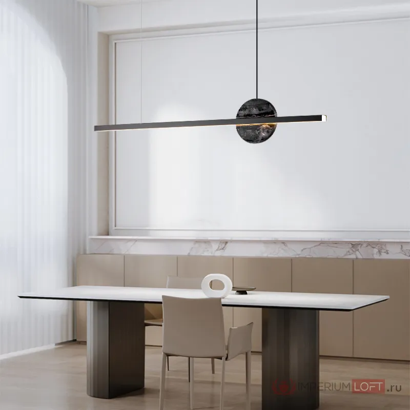 Подвесной светильник ORLAUG L102,5 Brass Green от ImperiumLoft