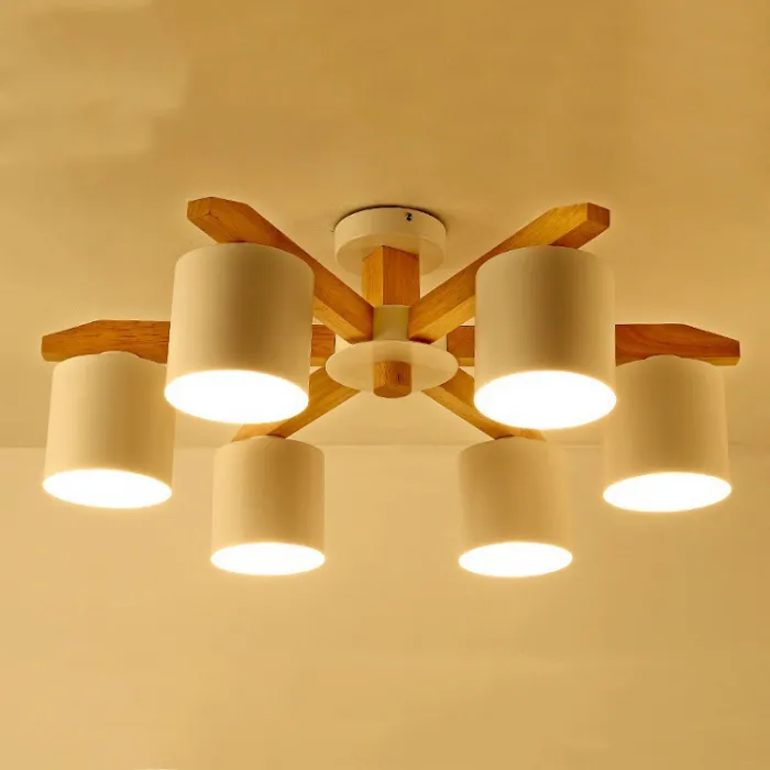 Потолочная люстра CRISS L5 White от ImperiumLoft